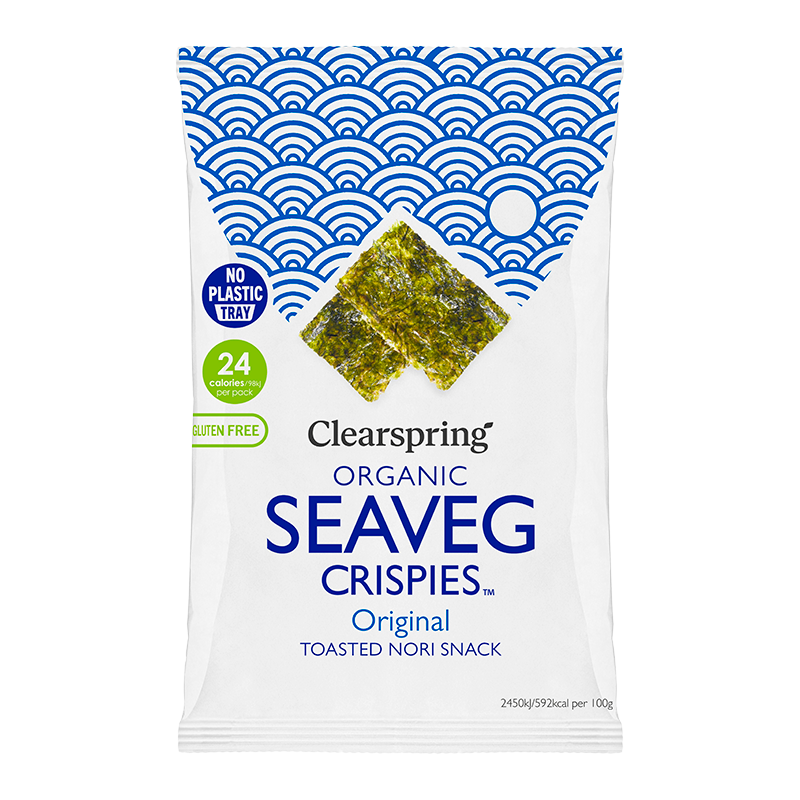 Seaveg Crispies Original (Tang chips) 4g - øko