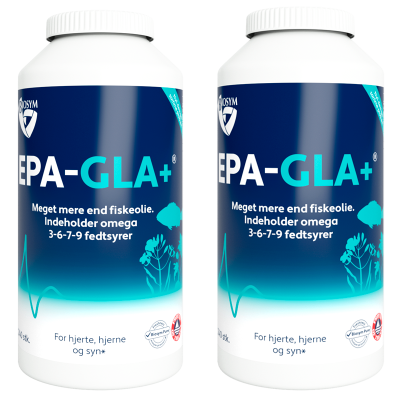 2 x Biosym OmniOmega EPA-GLA+ (220 kapsler)