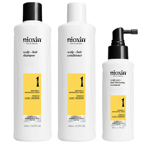 Nioxin System 1 Trial Kit (1 Sæt)