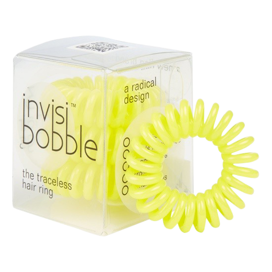 Invisibobble Spiral-elastikker Submarine Yellow 3 stk.