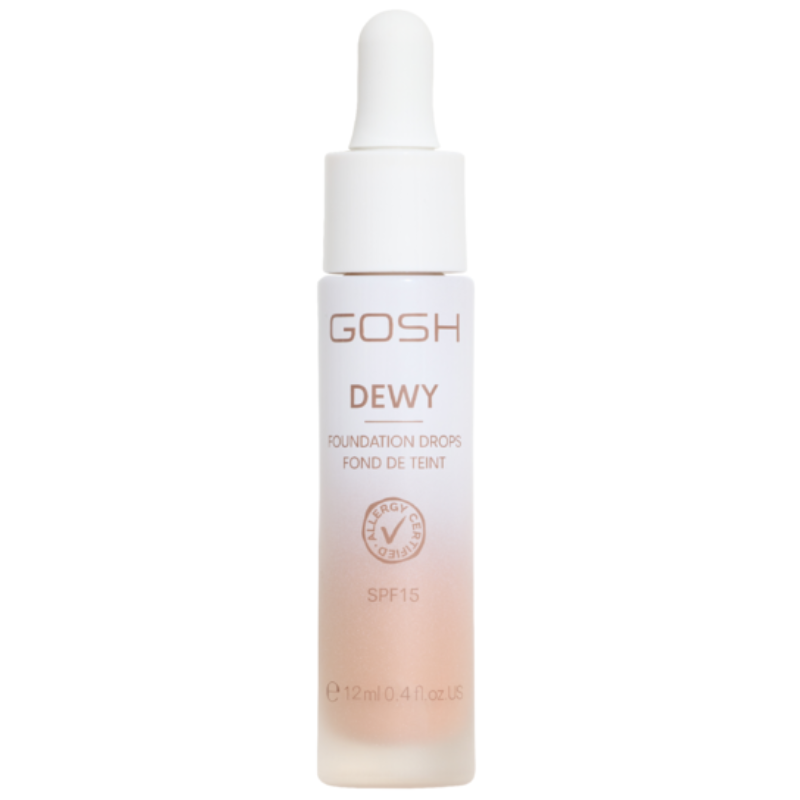 Gosh DEWY Foundation Drops 008 Tan (12 ml)