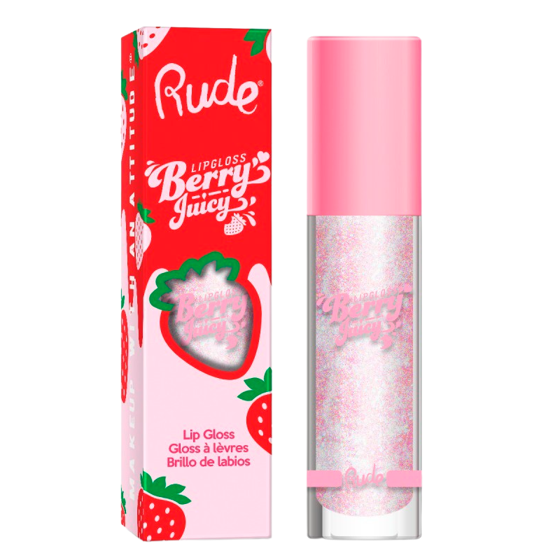 RUDE Cosmetics Berry Juicy Lip Gloss Crystalize (1 stk)