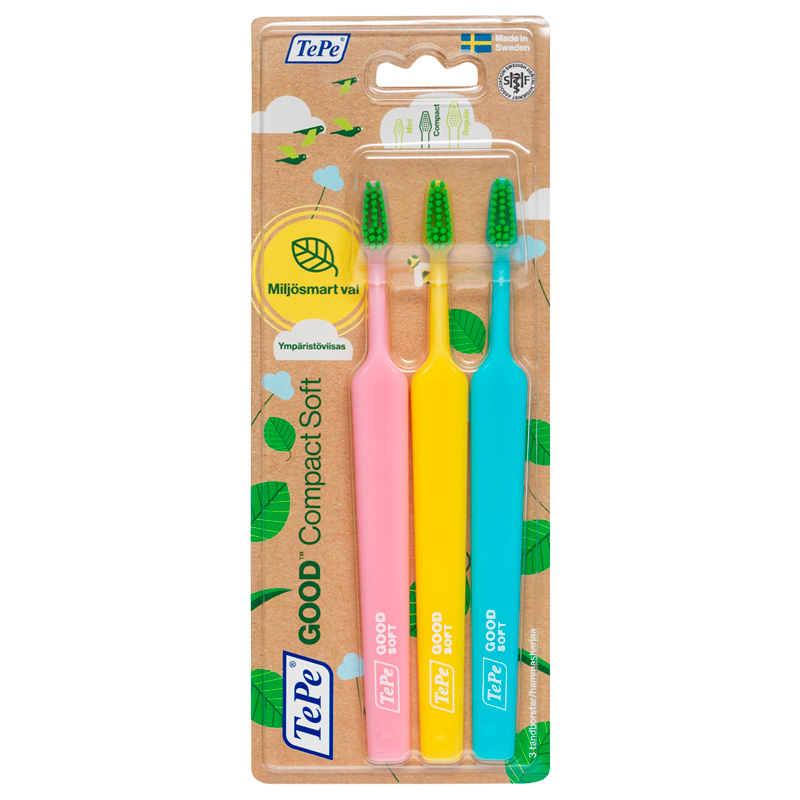 TePe Good Compact Soft Tandbørste (3 stk)