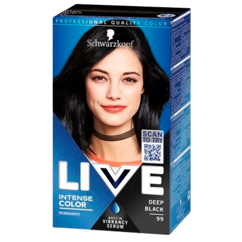 Schwarzkopf Live Color 99 Deep Black