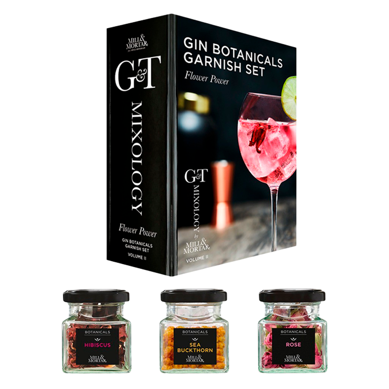 Mill & Mortar Flower Power G&T Garnish Set (35 g)