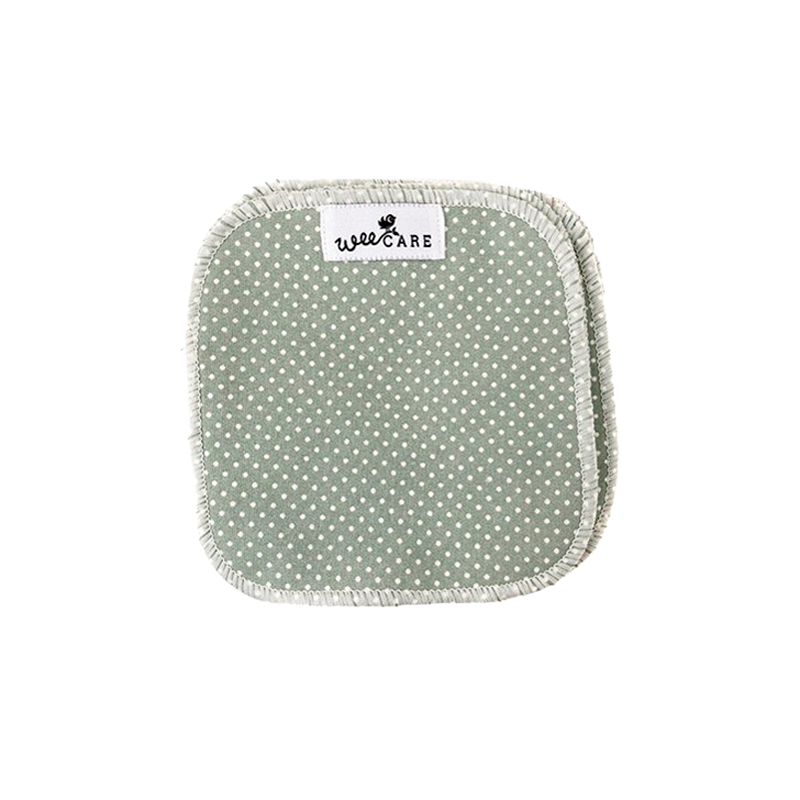 WeeCare Vaskeklude Dots Verte (10 stk)