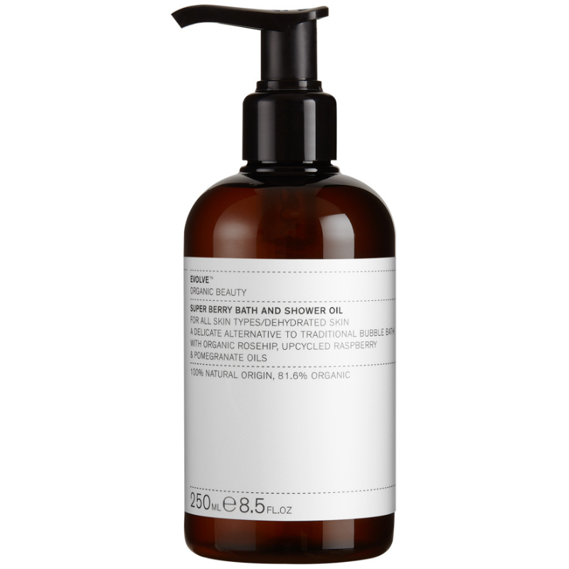 Evolve Organic Super Berry Bath & Shower Oil (250 ml)