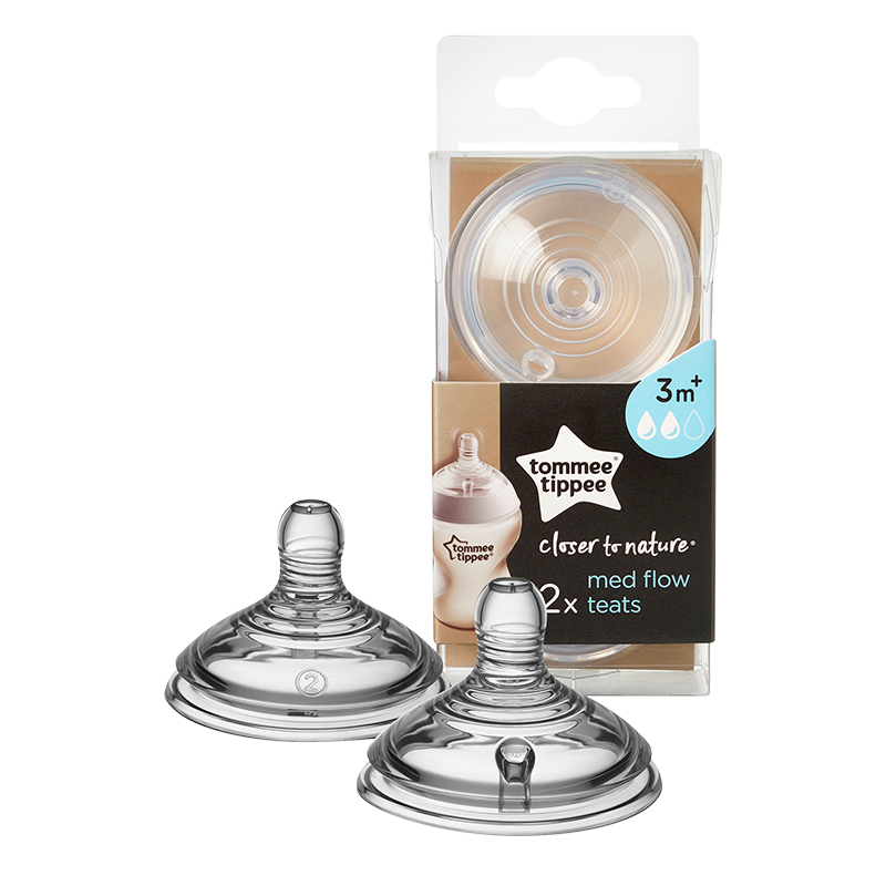 Tommee Tippee Closer To Nature Flaskesut 3+ Mdr. Medium Flow (2 stk)