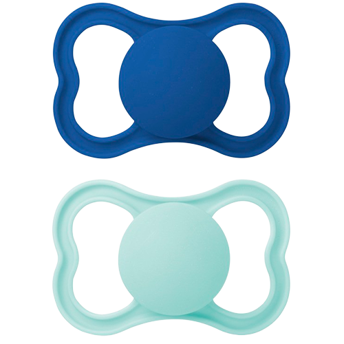 MAM Air Fopspeen Set - 2 Stuks Voor Baby's 6-16 Maanden Met Gevoelige Huid