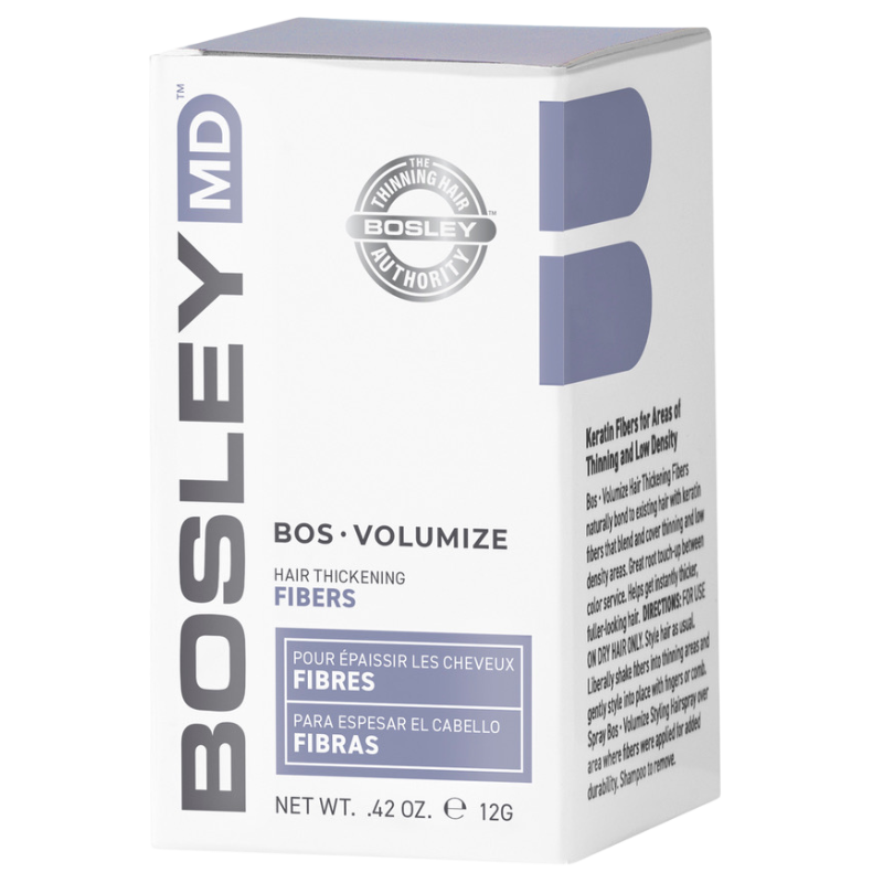 Bosley Hair Thickening Fibers - Medium Brown (12 g)