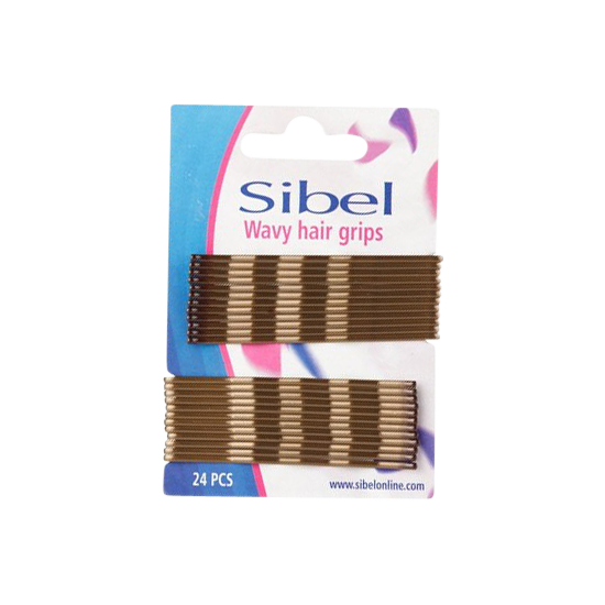 Sibel Hårnåle Brun (24 stk)