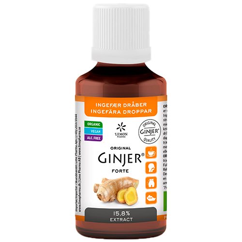 Lime Pharma GINJER Ingefær Dråber Forte Ø (50 ml)