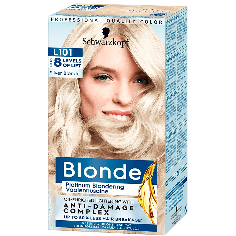 Schwarzkopf Blonde L101 Silver Blond Platin (1 stk)