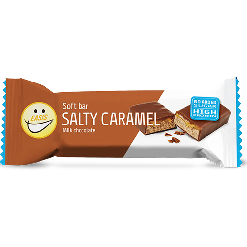 EASIS Soft Bar Salty Caramel & Milk Chocolate (30 g)