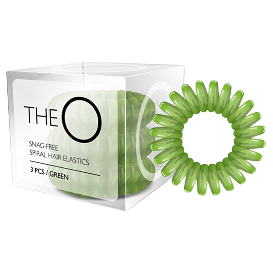 The O Spiral-elastikker Green 3 stk.
