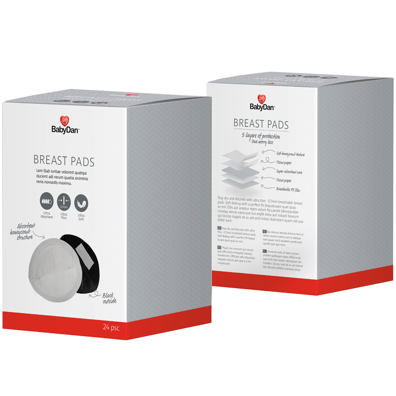 BabyDan Engangs Ammeindlæg Hvid (24 stk.)