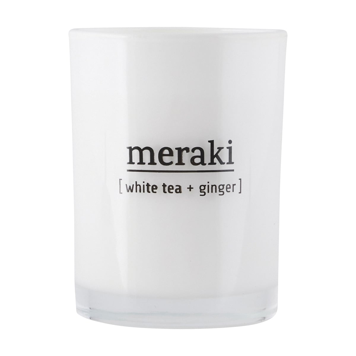 Meraki  Scented Candle White Tea & Ginger (8x10,5 cm)