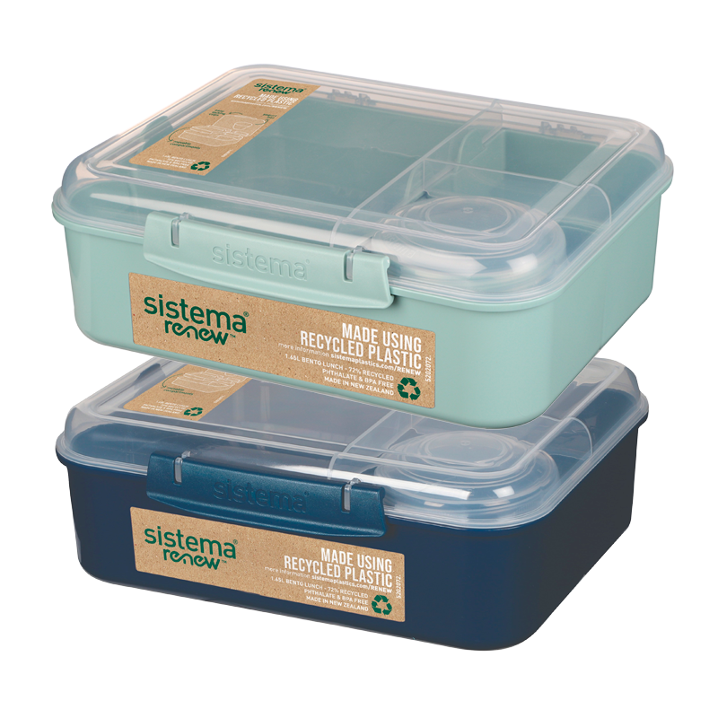 Sistema Renew Bento Lunch Ass. Farver (1650 ml)