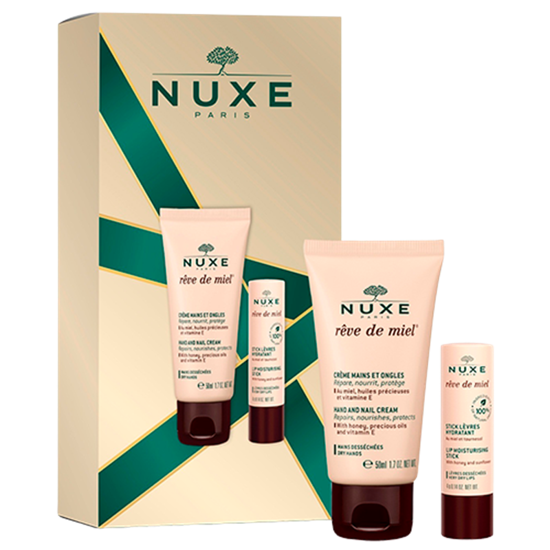 Nuxe Handcream & Lipbalm Gift Set (1 sæt)