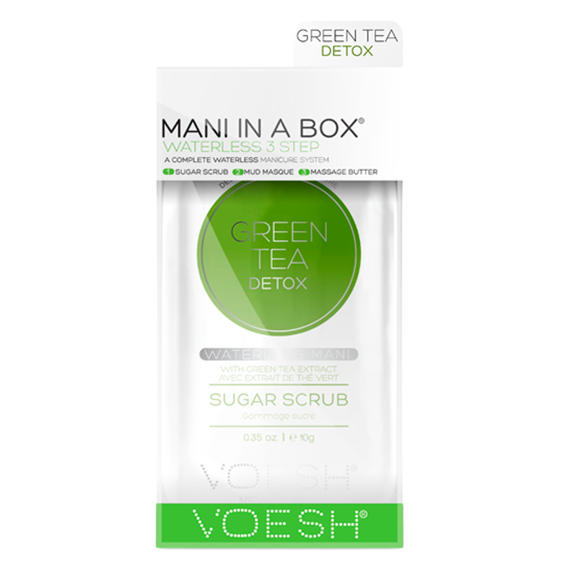 VOESH Mani In A Box Waterless 3 Step Manicure Green Tea (1 stk)