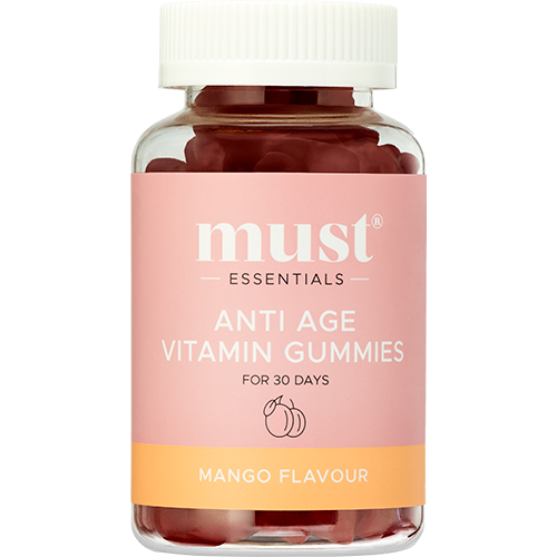 Must Essentials Vitamin Gummies Mango Anti Age (60 stk)