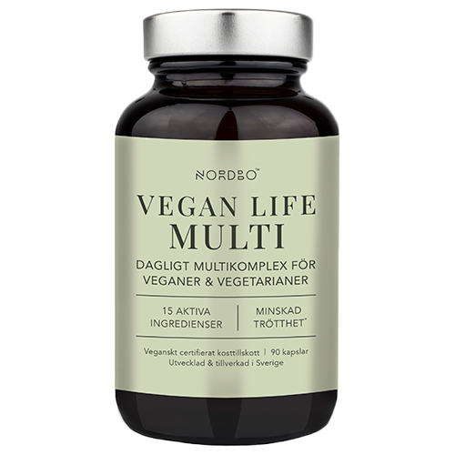 Nordbo Vegan Life Multi (90 kaps)