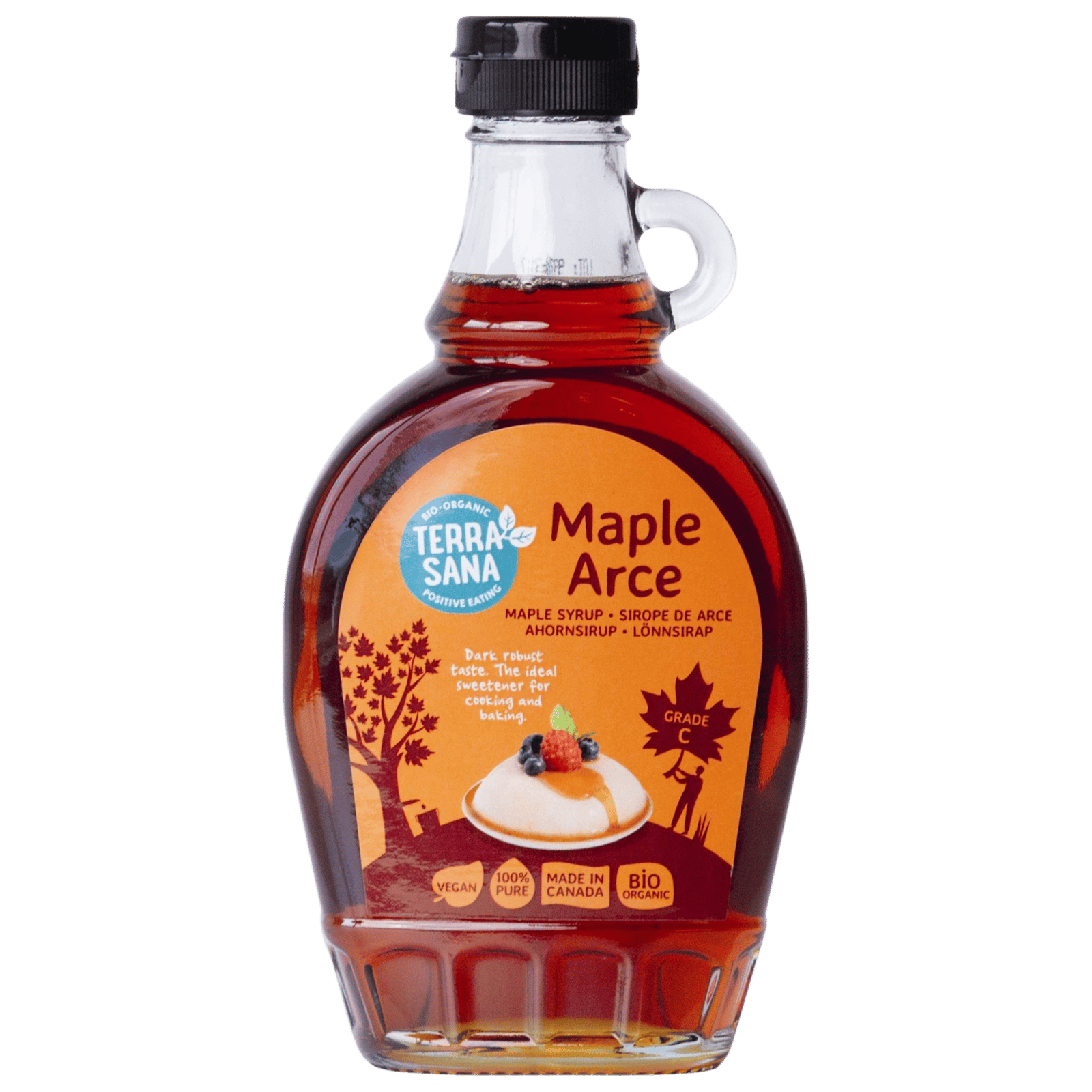 Terrasana Ahornsirup Grade C - Ø (250 ml)
