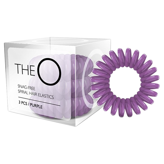 The O Spiral-elastikker Purple 3 stk.