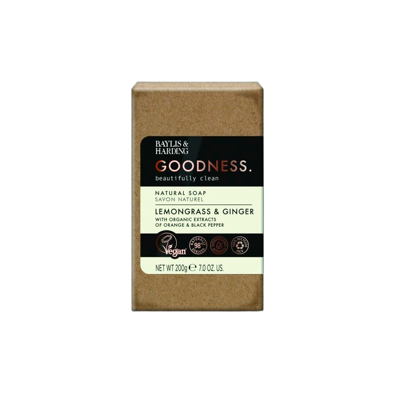 Baylis & Harding Goodness Lemongrass & Ginger Soap (200 g)