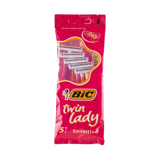 BIC Twin Lady Barberskraber 5 stk.