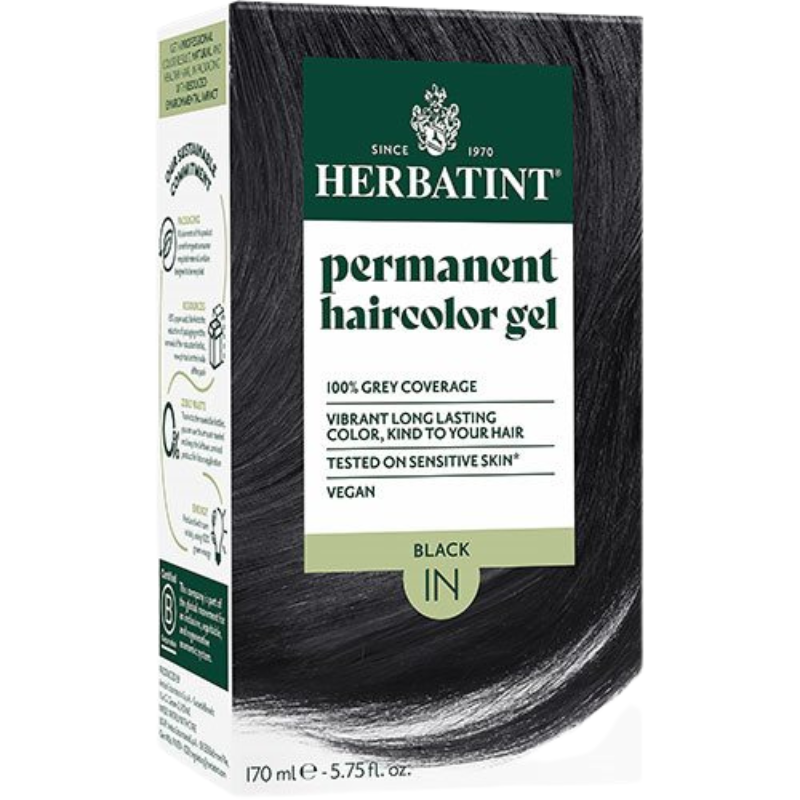 Herbatint 1N Hårfarve Black (170 ml)