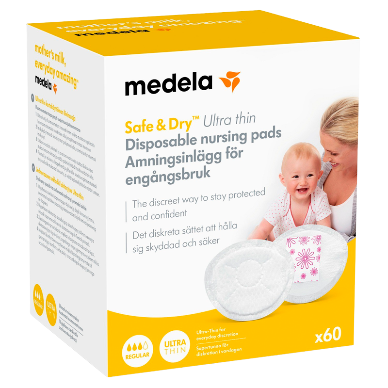 Medela Ultra Thin Engangs Ammeindlæg (60 stk)