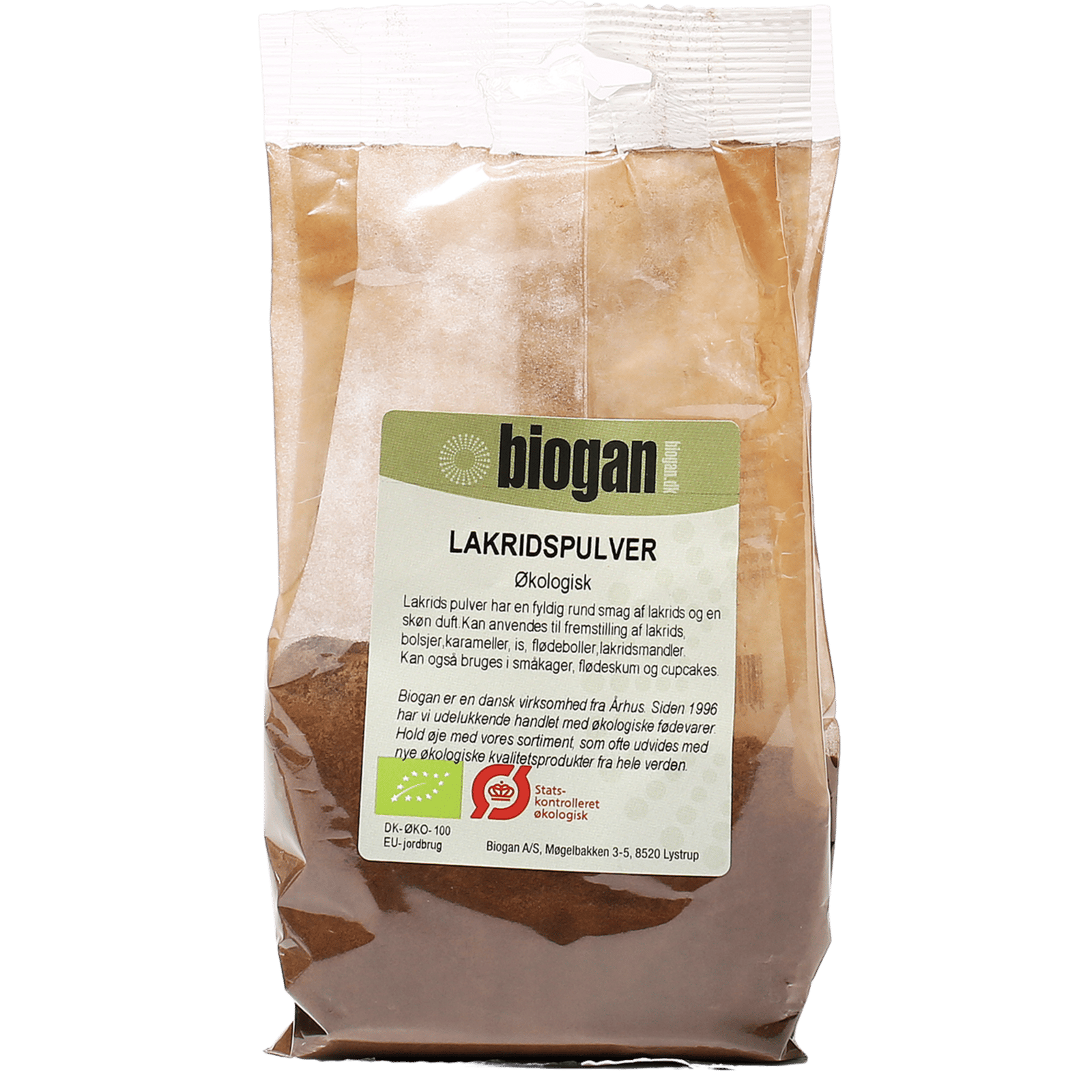 Biogan Lakridspulver Ø (100 g)