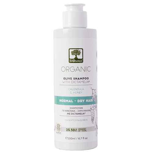 Bioselect Oliven Shampoo Til Normalt/Tørt Hår (200 ml)
