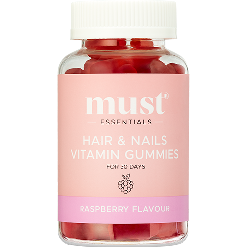 Must Essentials Vitamin Gummies Hair & Nails (60 stk)