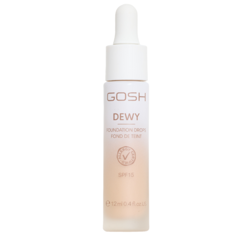 Gosh DEWY Foundation Drops 004 Fair (12 ml)