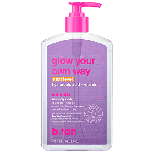 b.tan Glow Your Own Way Next Level Tan Gel (473 ml)