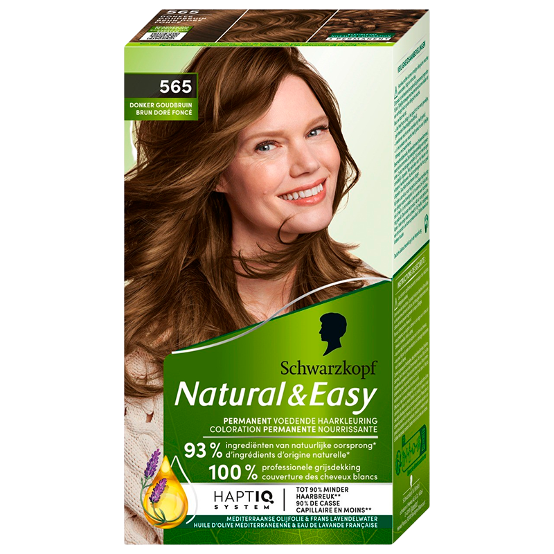 Schwarzkopf Natural & Easy 565 Almond Light Goldbrown (1 stk)
