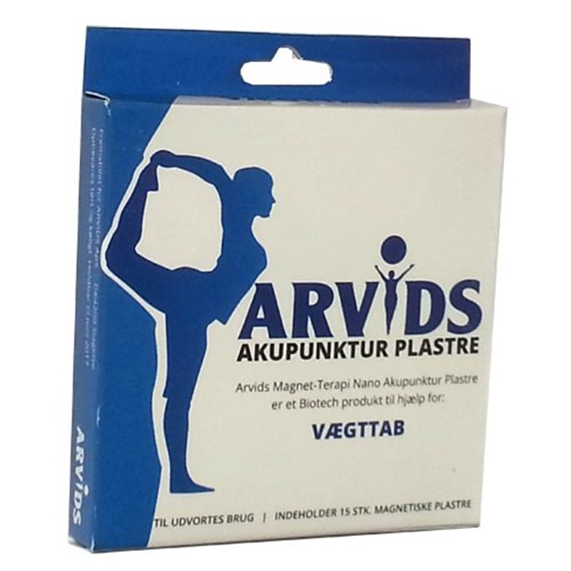 Akupunktur plastre Vægttab 15 stk. Arvids