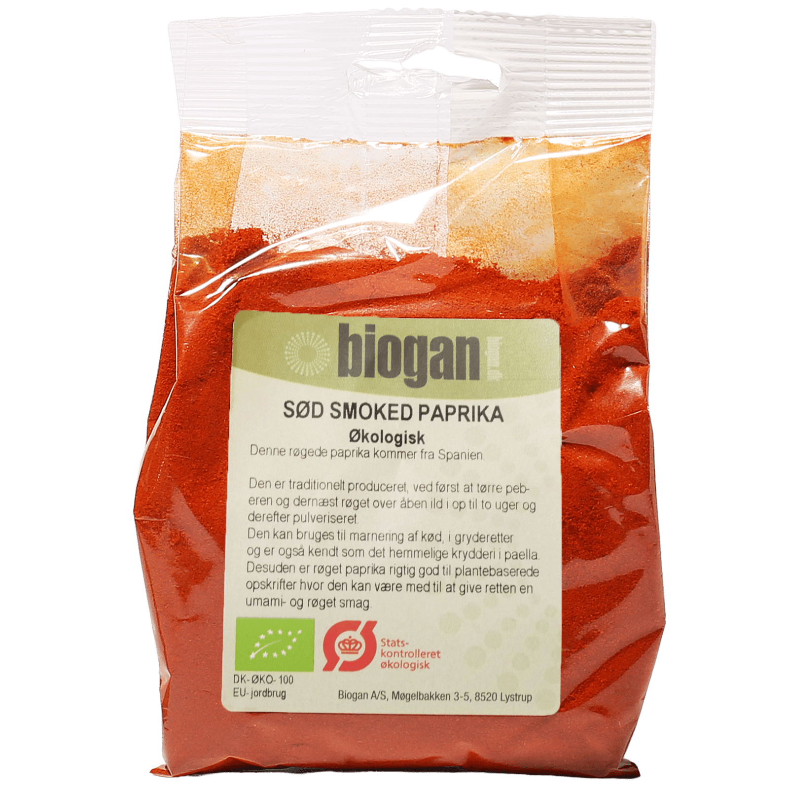 Biogan Paprika Røget Ø (100 g)