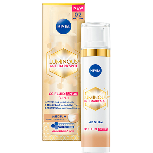 Nivea Luminous630 CC Fluid SPF30 3-in-1 Medium (40 ml)