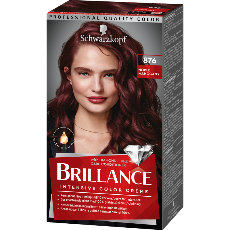 Schwarzkopf Brillance 876 Noble Mahogany