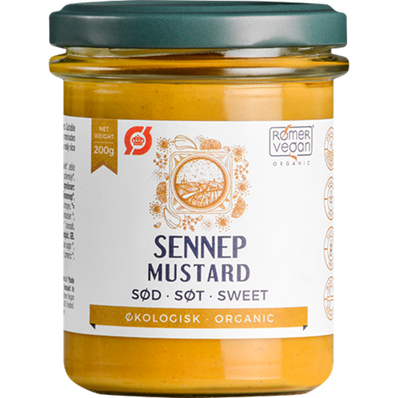 Rømer Sennep Sød Ø (200 g)