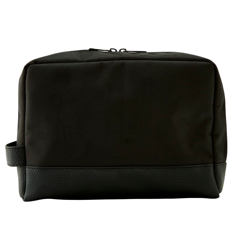 Voyage Egon Large Toiletry Bag Black Nylon (25x18x9 cm)