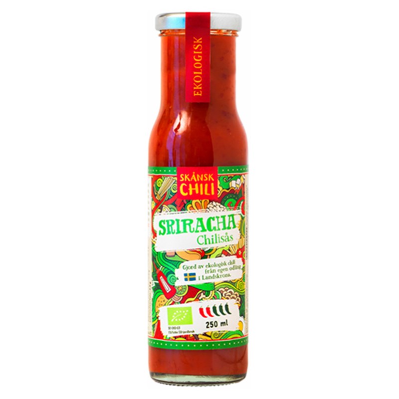 Skånsk Chili Chilisovs Sriracha Ø (250 ml)