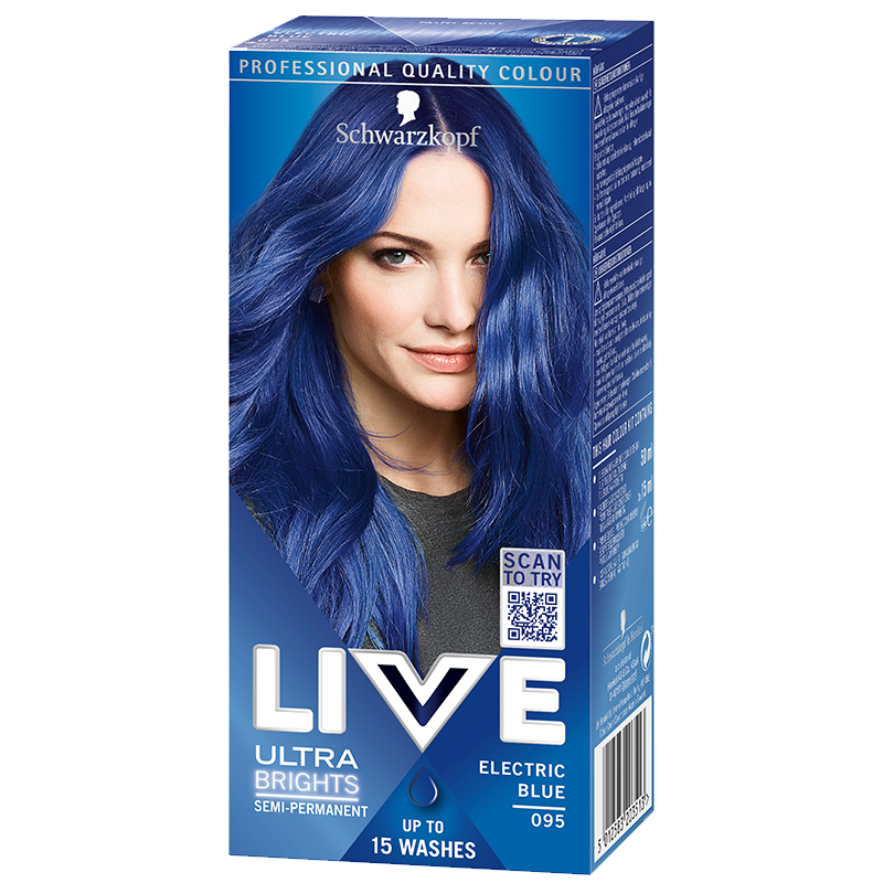 Schwarzkopf Live Color Ultra Brights 95 Electric Blue