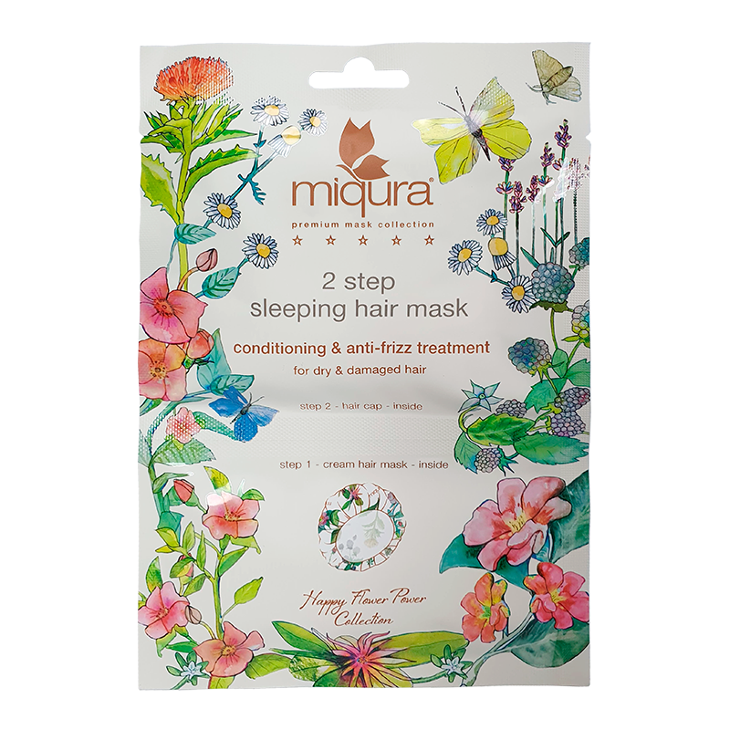 Miqura Flower 2 Step Hair Mask (1 stk)