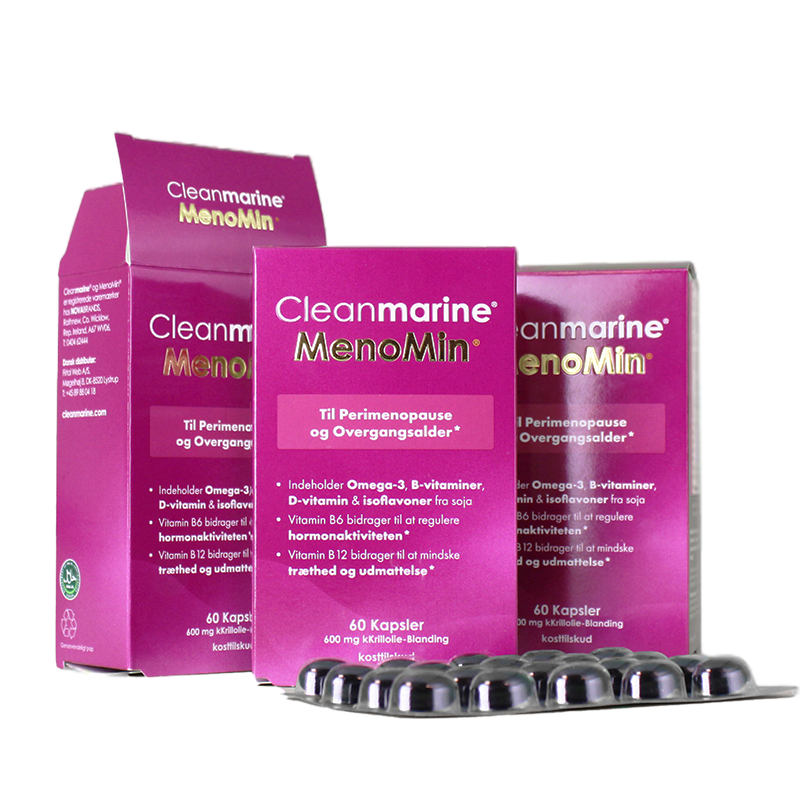 3 x CleanMarine MenoMin (60 kaps)