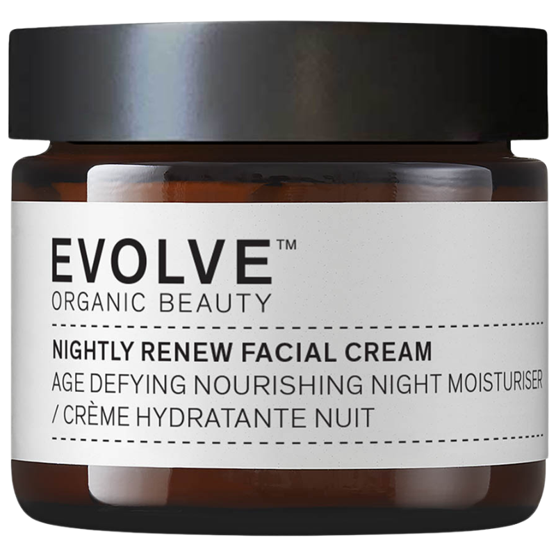 Evolve Organic Nightly Renew Facial Cream (60 ml)