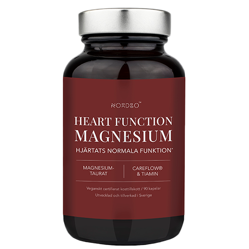 Nordbo Vegan Heart Function Magnesium (90 kaps)